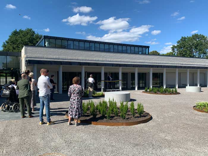 Invigningen av Norrköpings krematorium