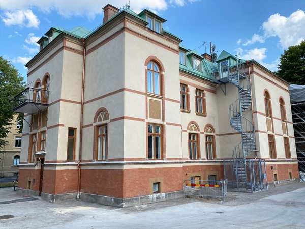 Dukaten Söderbaumska Villan med spiraltrappa.