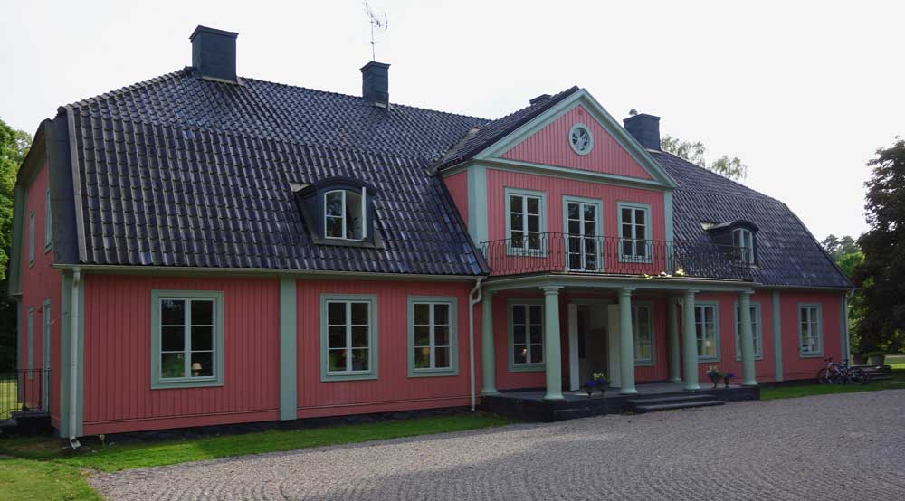 Äldre hus på Gerstaberg.