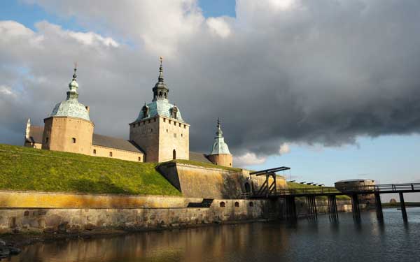 Ingång till Kalmar slott.