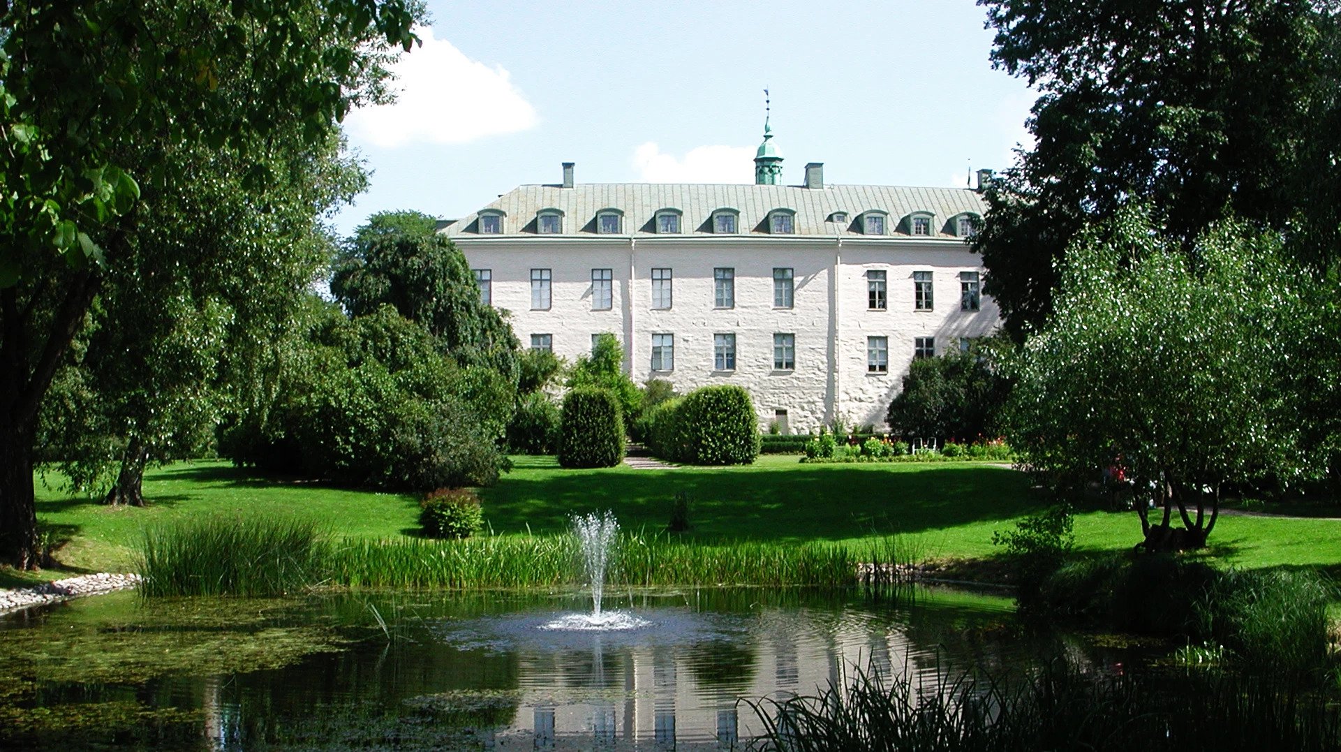 Ett vitt stort slott